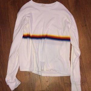brandy rainbow strip long sleeve